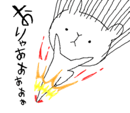 Rabbit strongest opinion sticker #13073145