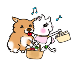 Maru & Cogi sticker #13073277