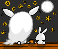 White rabbit white rabbit sticker #13073815