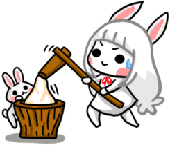 White rabbit white rabbit sticker #13073832
