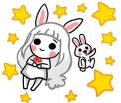 White rabbit white rabbit sticker #13073833