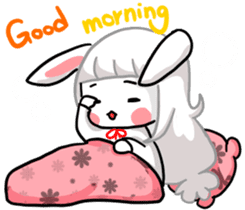 White rabbit white rabbit sticker #13073839