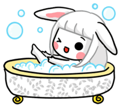 White rabbit white rabbit sticker #13073851