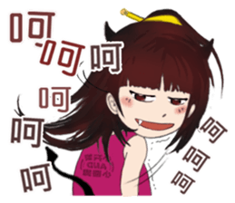 The little Angel and the little Devil 4 sticker #13073903