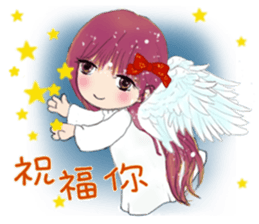 The little Angel and the little Devil 4 sticker #13073906