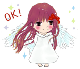 The little Angel and the little Devil 4 sticker #13073920