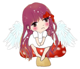 The little Angel and the little Devil 4 sticker #13073923