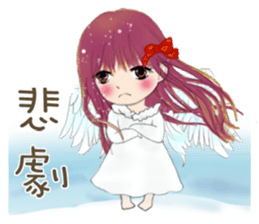 The little Angel and the little Devil 4 sticker #13073925