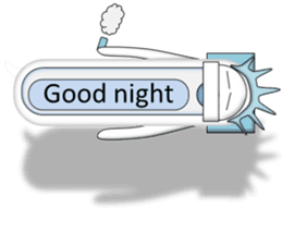 Japanese style restroom talk. The World! sticker #13074343