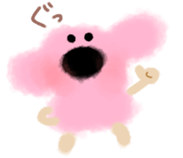 pink dog yeah! sticker #13074559