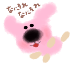 pink dog yeah! sticker #13074571