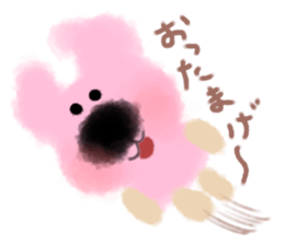 pink dog yeah! sticker #13074575