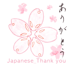 Thank You and Hello around the world sticker #13074599