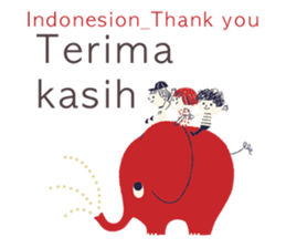 Thank You and Hello around the world sticker #13074602