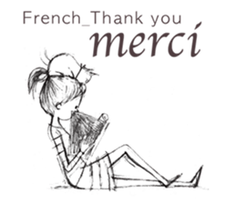 Thank You and Hello around the world sticker #13074608