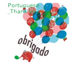 Thank You and Hello around the world sticker #13074612