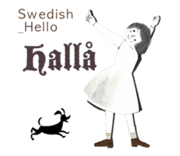 Thank You and Hello around the world sticker #13074625