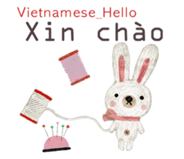 Thank You and Hello around the world sticker #13074637