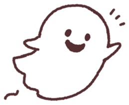 simple ghost! sticker #13074878