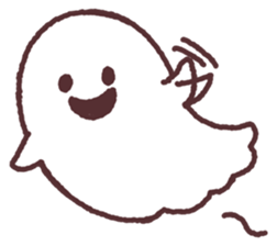 simple ghost! sticker #13074881