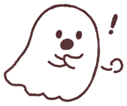 simple ghost! sticker #13074887