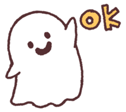 simple ghost! sticker #13074888