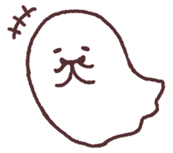 simple ghost! sticker #13074892