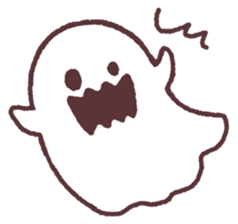 simple ghost! sticker #13074898