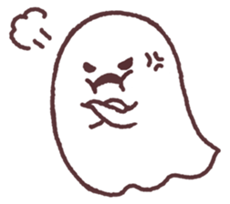 simple ghost! sticker #13074900