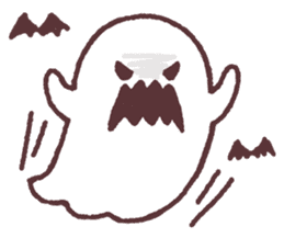 simple ghost! sticker #13074901