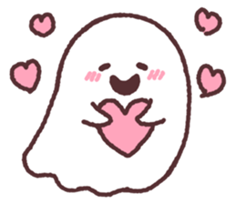 simple ghost! sticker #13074902