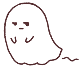 simple ghost! sticker #13074907