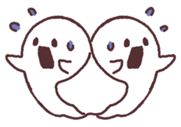 simple ghost! sticker #13074908