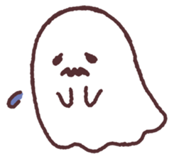 simple ghost! sticker #13074910