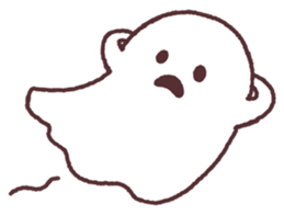 simple ghost! sticker #13074915