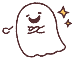 simple ghost! sticker #13074916