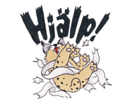 Learn Swedish with Viking & Lillan sticker #13075015