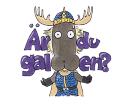 Learn Swedish with Viking & Lillan sticker #13075018