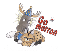 Learn Swedish with Viking & Lillan sticker #13075022