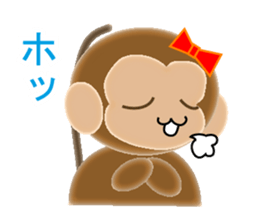 Sticker colorful 2016 Zodiac monkey6 sticker #13075156