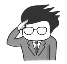Annoying office worker 1 (Anime) sticker #13075561