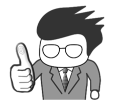 Annoying office worker 1 (Anime) sticker #13075564