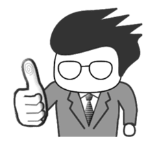 Annoying office worker 1 (Anime) sticker #13075564