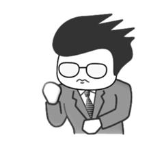 Annoying office worker 1 (Anime) sticker #13075569