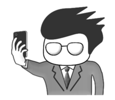 Annoying office worker 1 (Anime) sticker #13075573