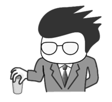 Annoying office worker 1 (Anime) sticker #13075574