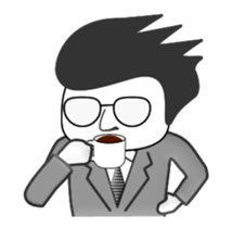 Annoying office worker 1 (Anime) sticker #13075575