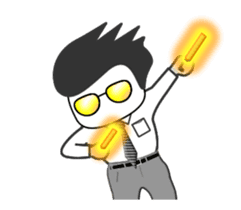 Annoying office worker 1 (Anime) sticker #13075578