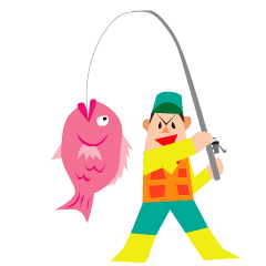 Sea fishing, river fishing, love fishing