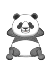 The panda which moves sticker #13076647